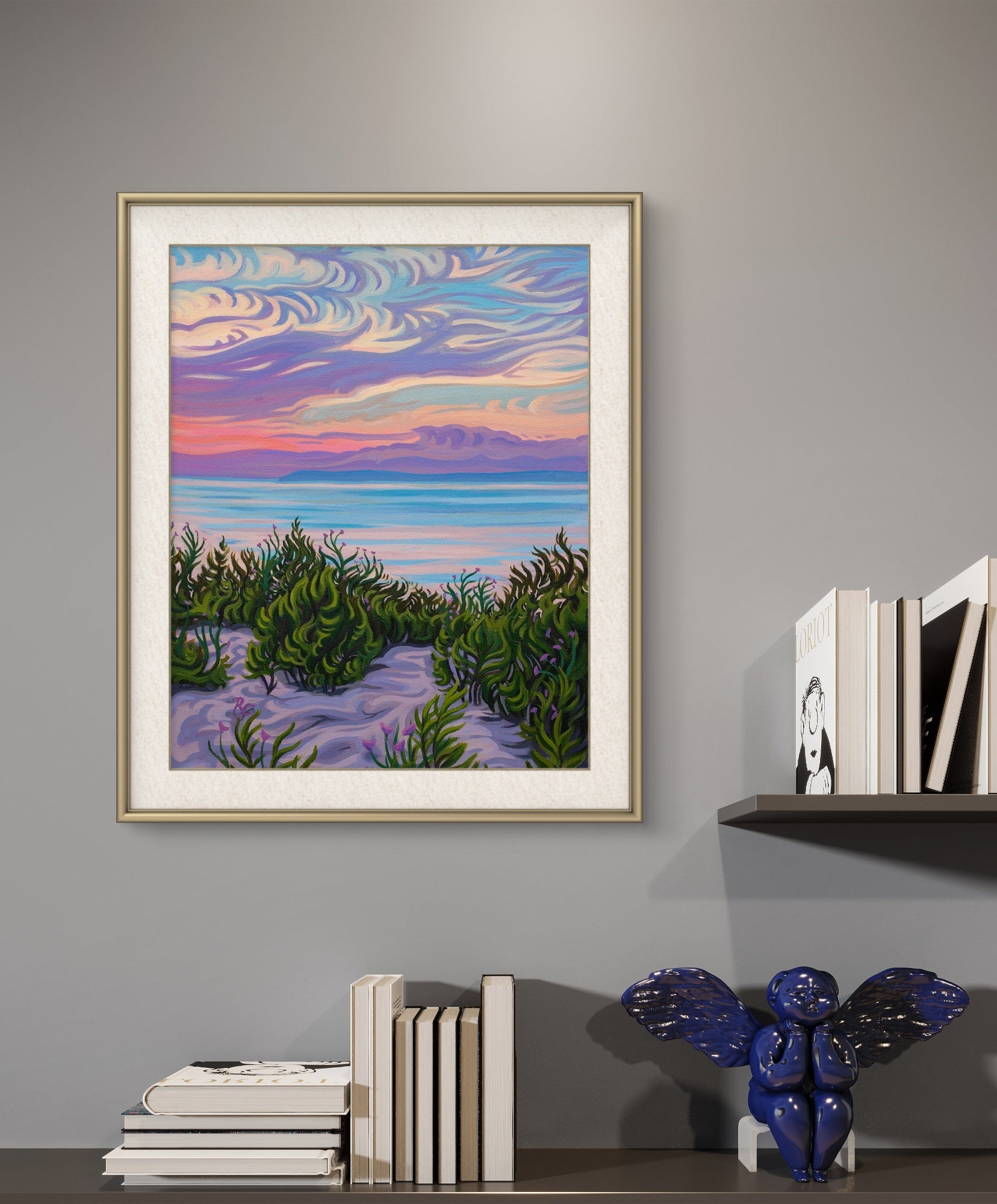 Beach Sunset Fine Art Paper Print - “Dream”