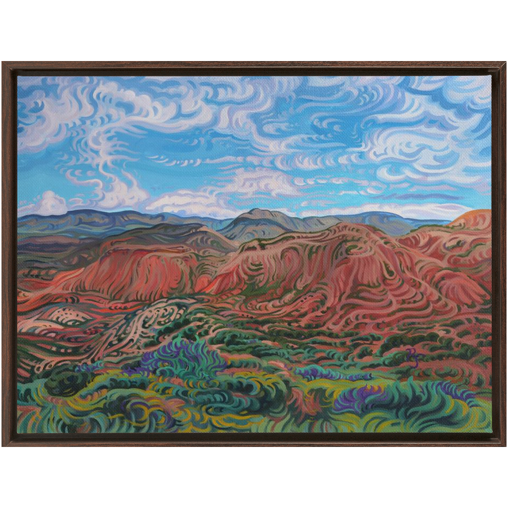 Utah Life- Framed Canvas Print