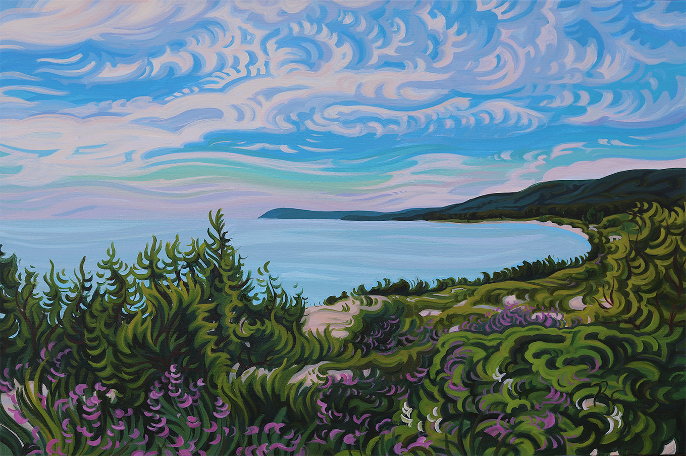 beach painting