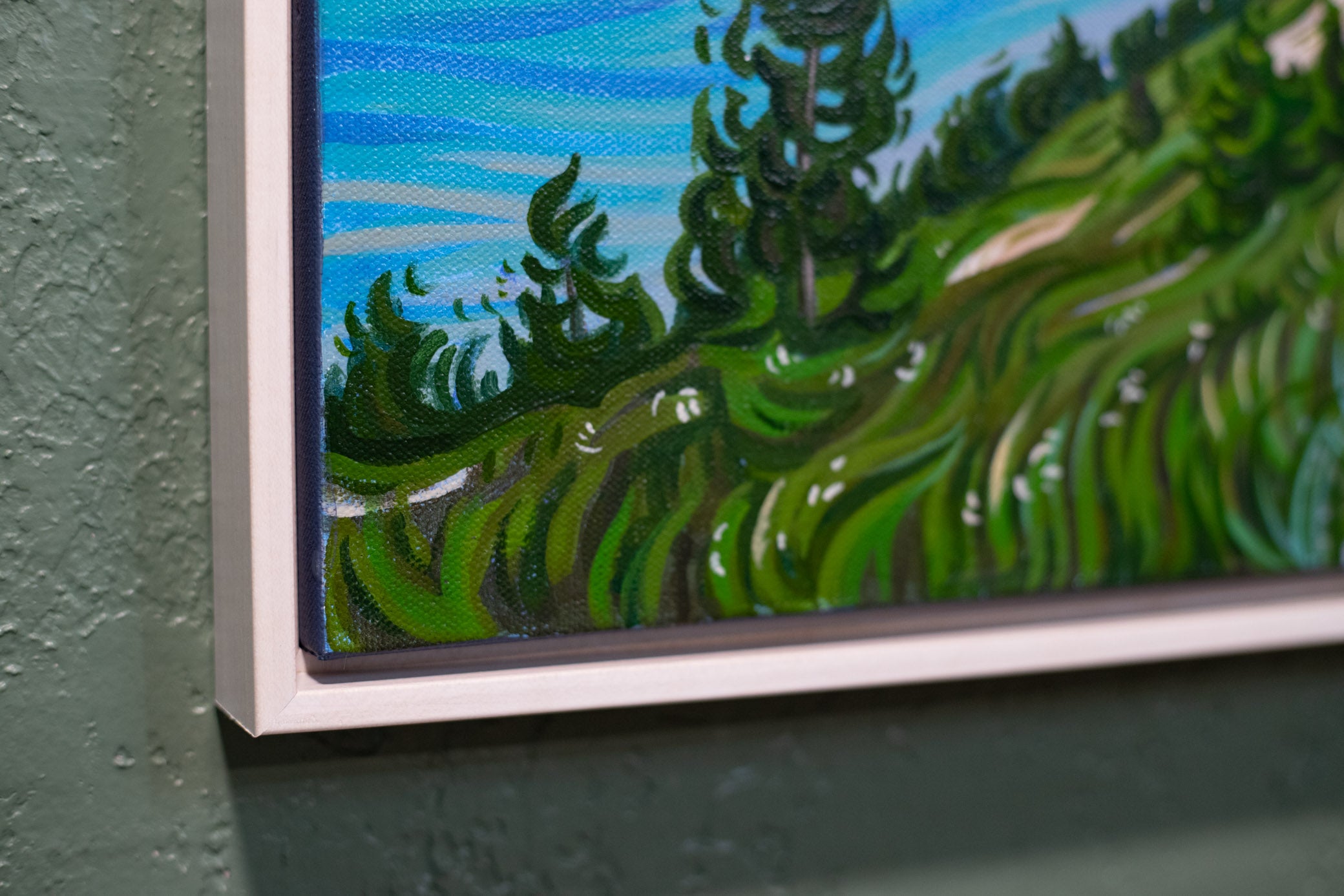 Empire Bluff Original Painting, Sleeping Bear Dunes View - Empire Dreams 12" x 16"