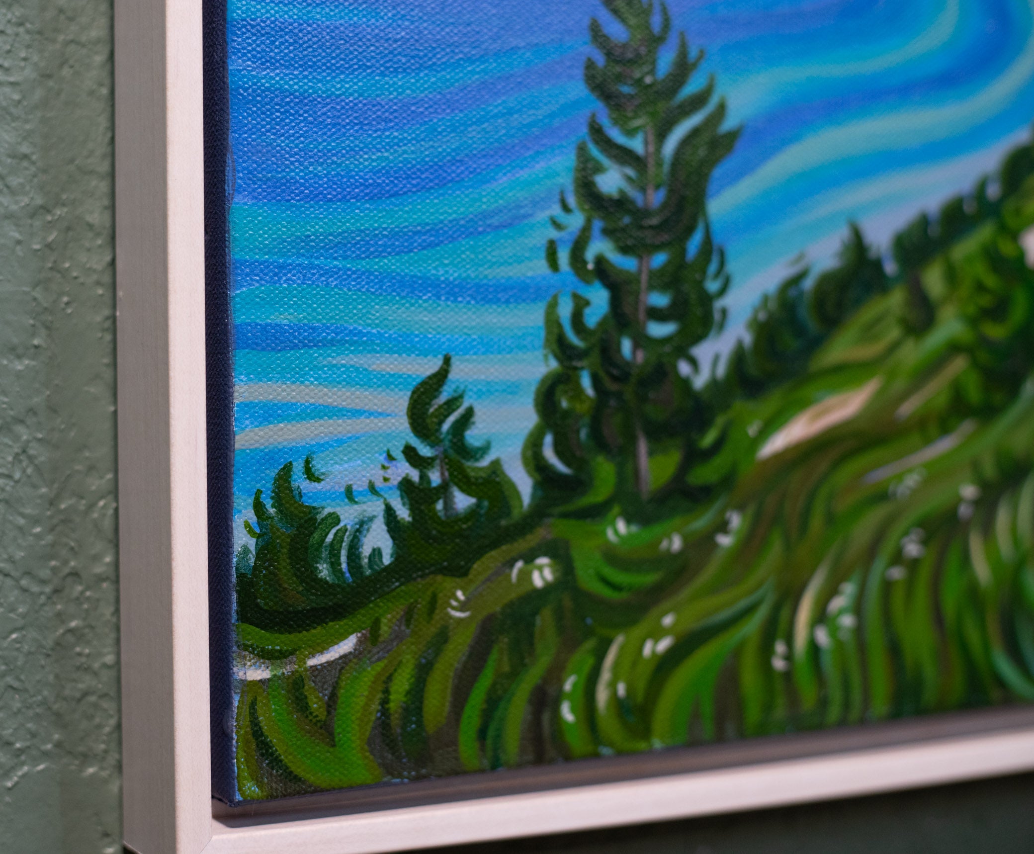 Empire Bluff Original Painting, Sleeping Bear Dunes View - Empire Dreams 12" x 16"