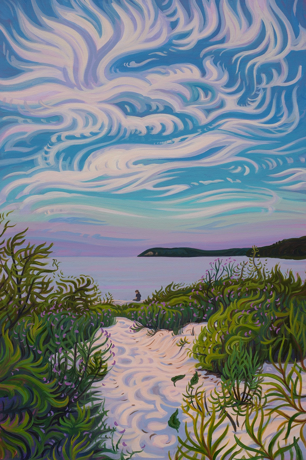 Shores of Your Love 24" x 36" Beach Sunset