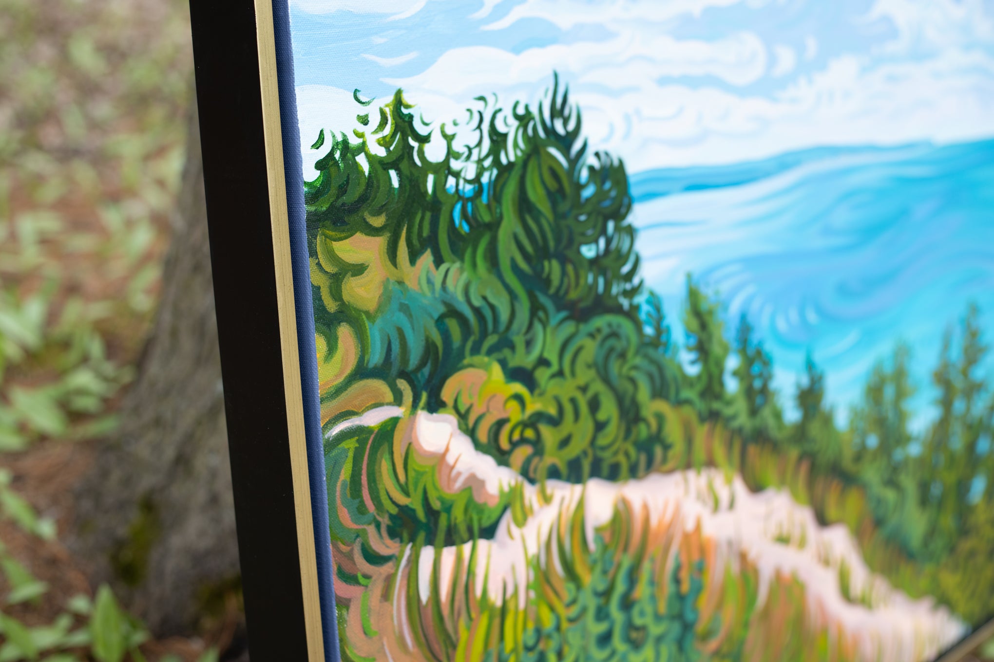 Water's Flow 24" x 36" Empire Bluff, Lake Michigan, Sleeping Bear