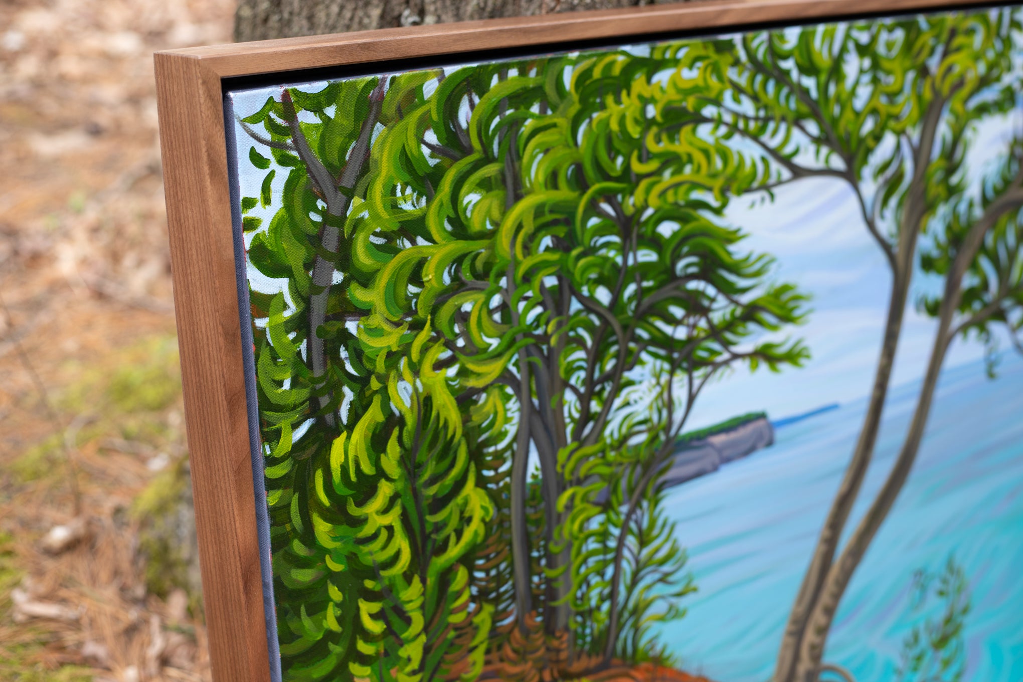 Eternal Life 24" x 30" Pictured Rocks Shoreline