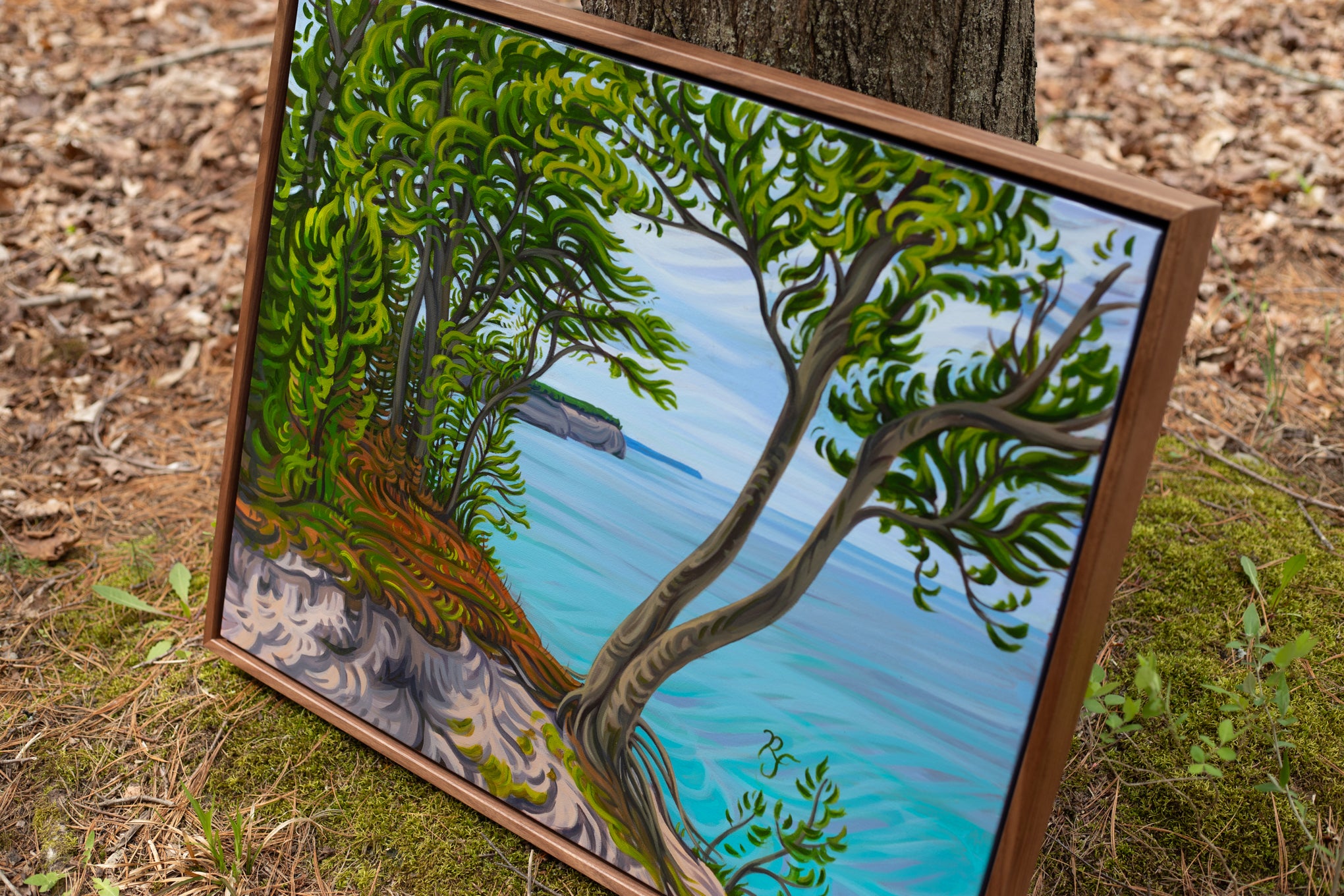 Eternal Life 24" x 30" Pictured Rocks Shoreline