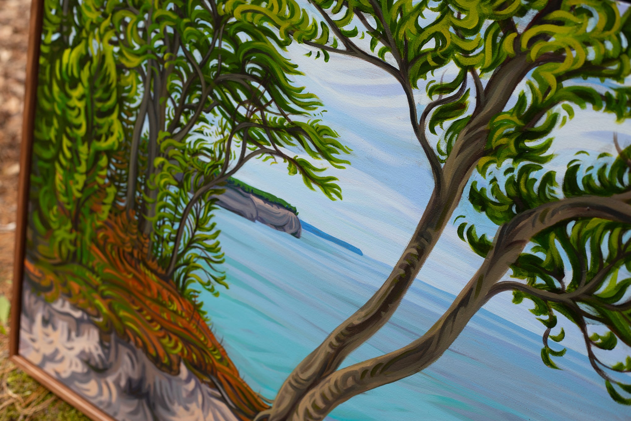 Eternal Life 24" x 30" Pictured Rocks Shoreline