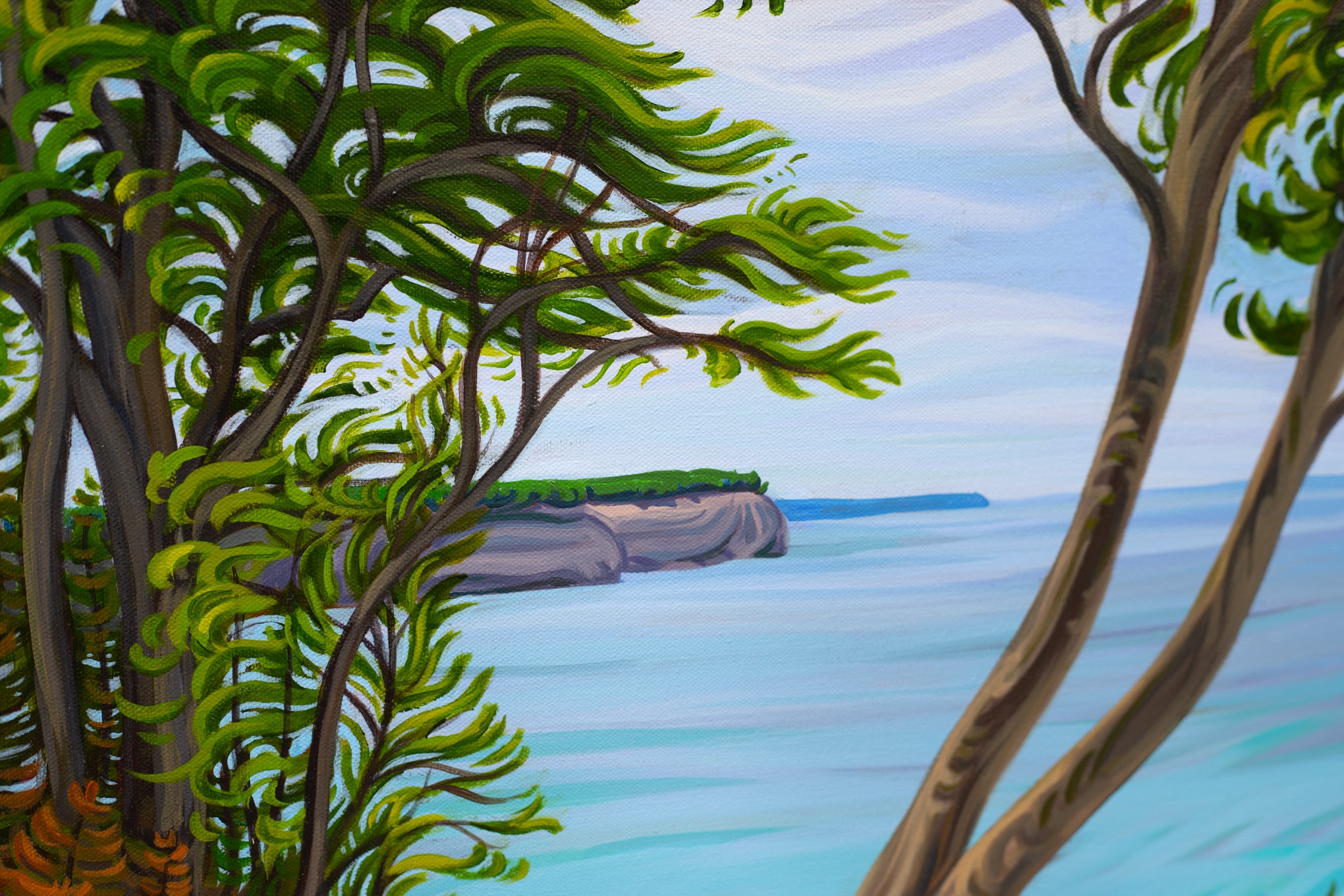 Eternal Life 24" x 30" Pictured Rocks Shoreline
