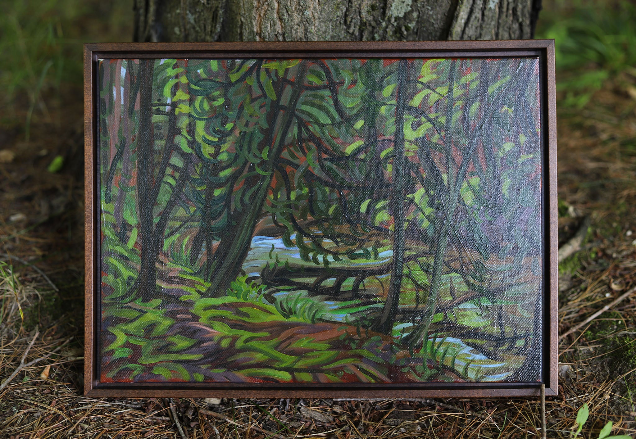 River Painting, Crystal River, 12"x16"