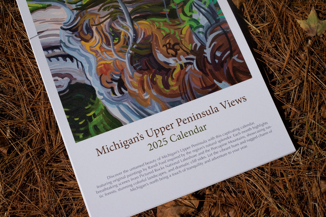Michigan's Upper Peninsual 2025 Wall Calendar