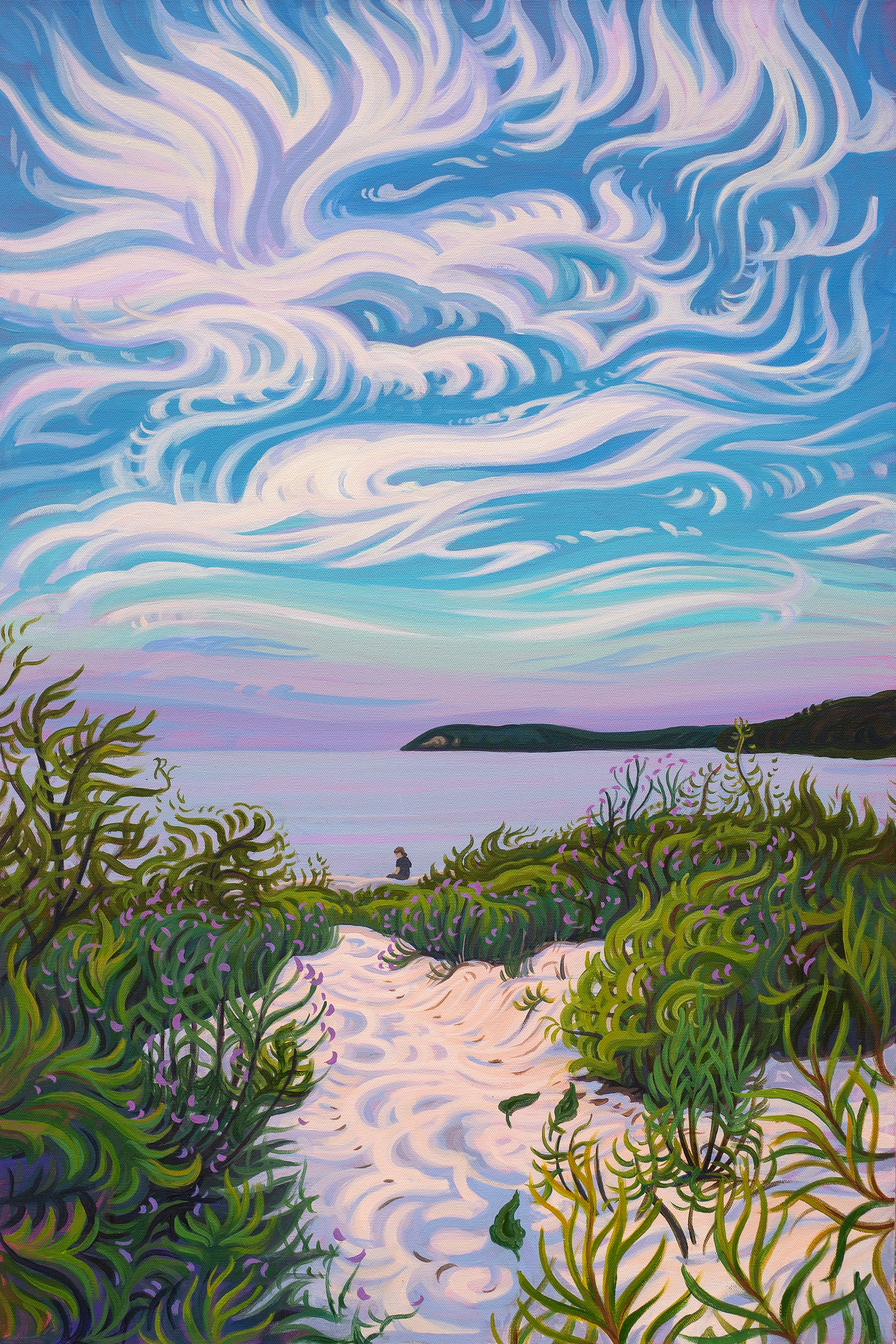 Shores of Your Love Fine Art Paper Print - Beach Sunset