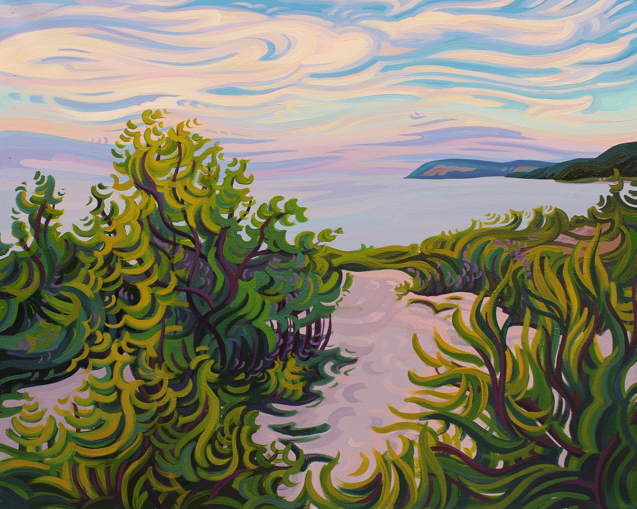 Lake Michigan Beach, Fine Art Paper Print - “Transcendent Day”