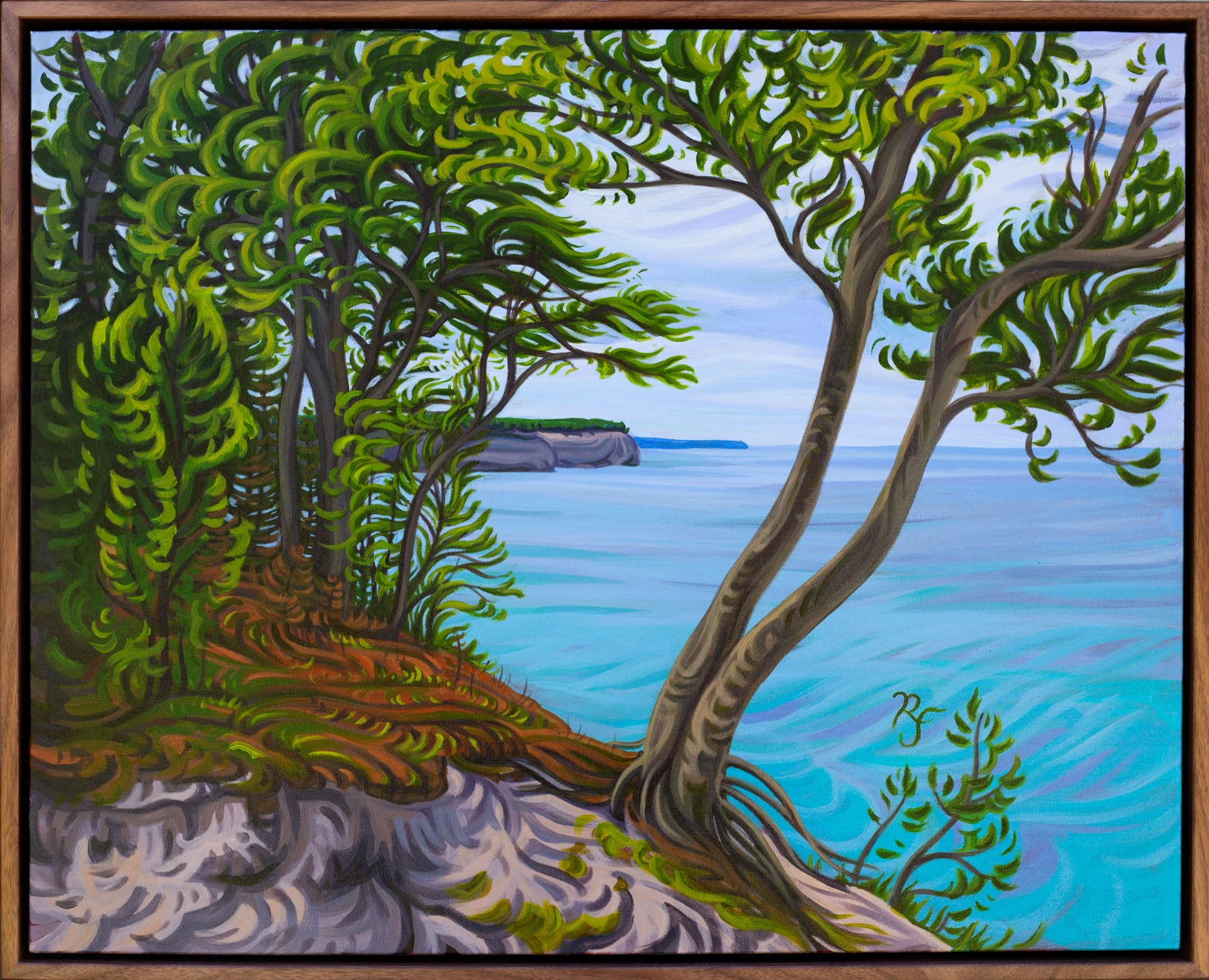 Eternal Life 24" x 30" Pictured Rocks Shoreline