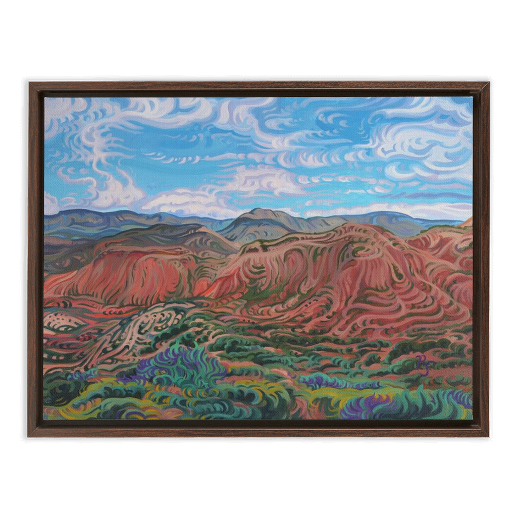 Utah Life- Framed Canvas Print