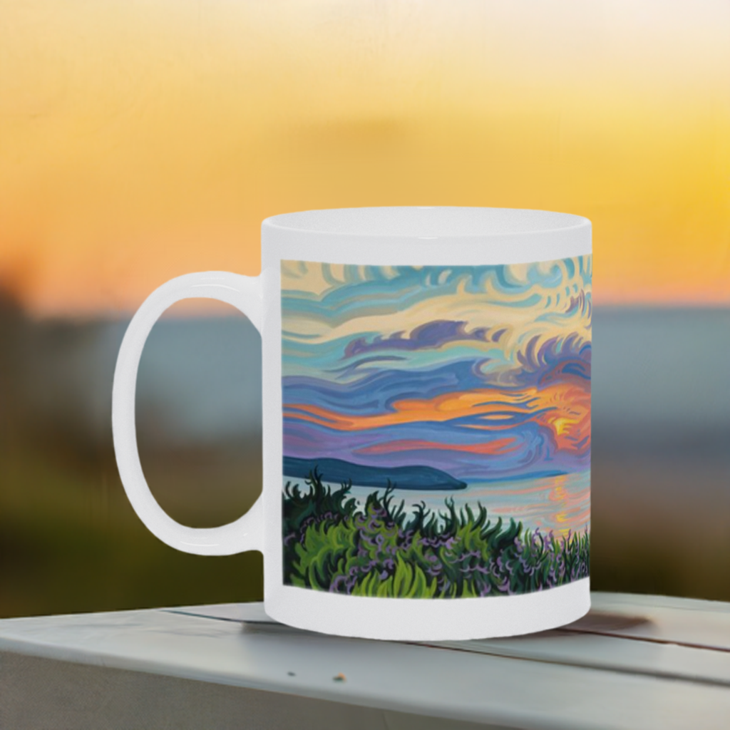 Summer Scene Sunset Mug