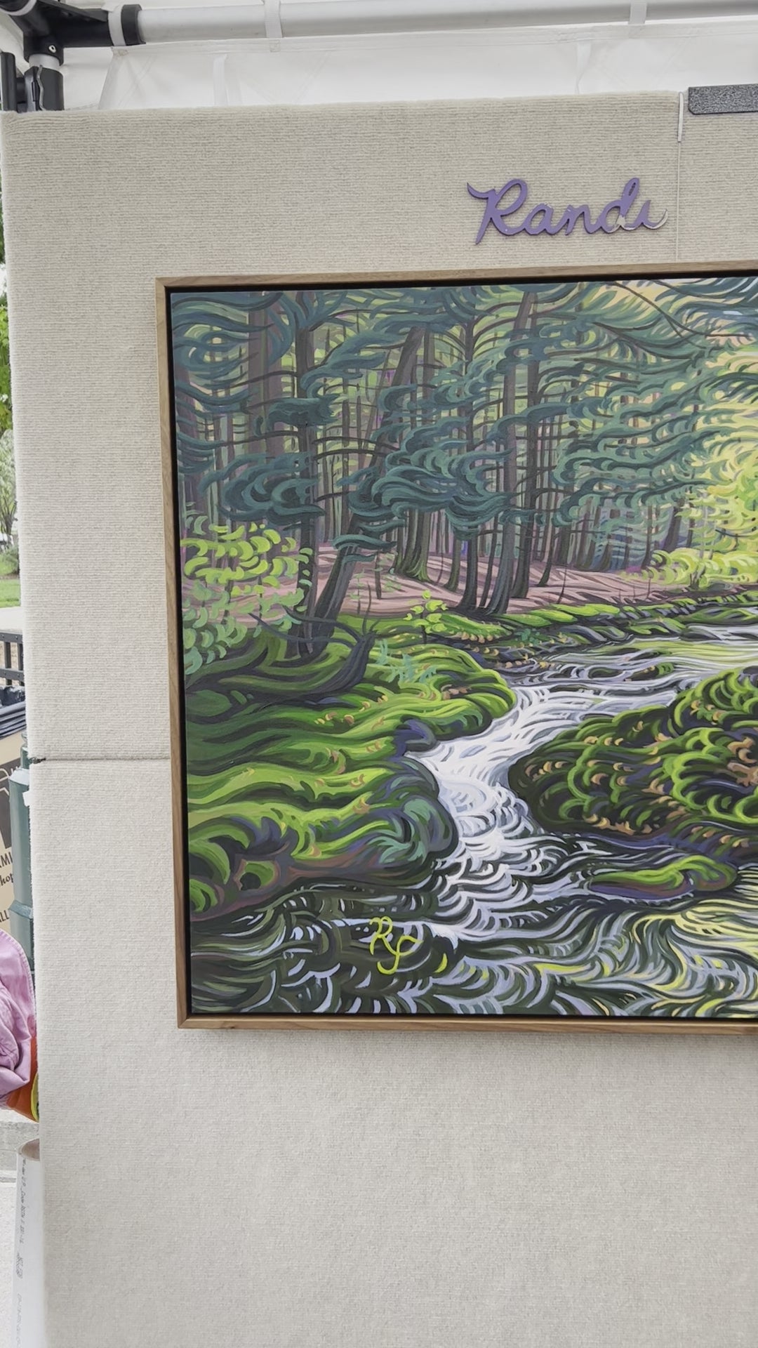 river painting