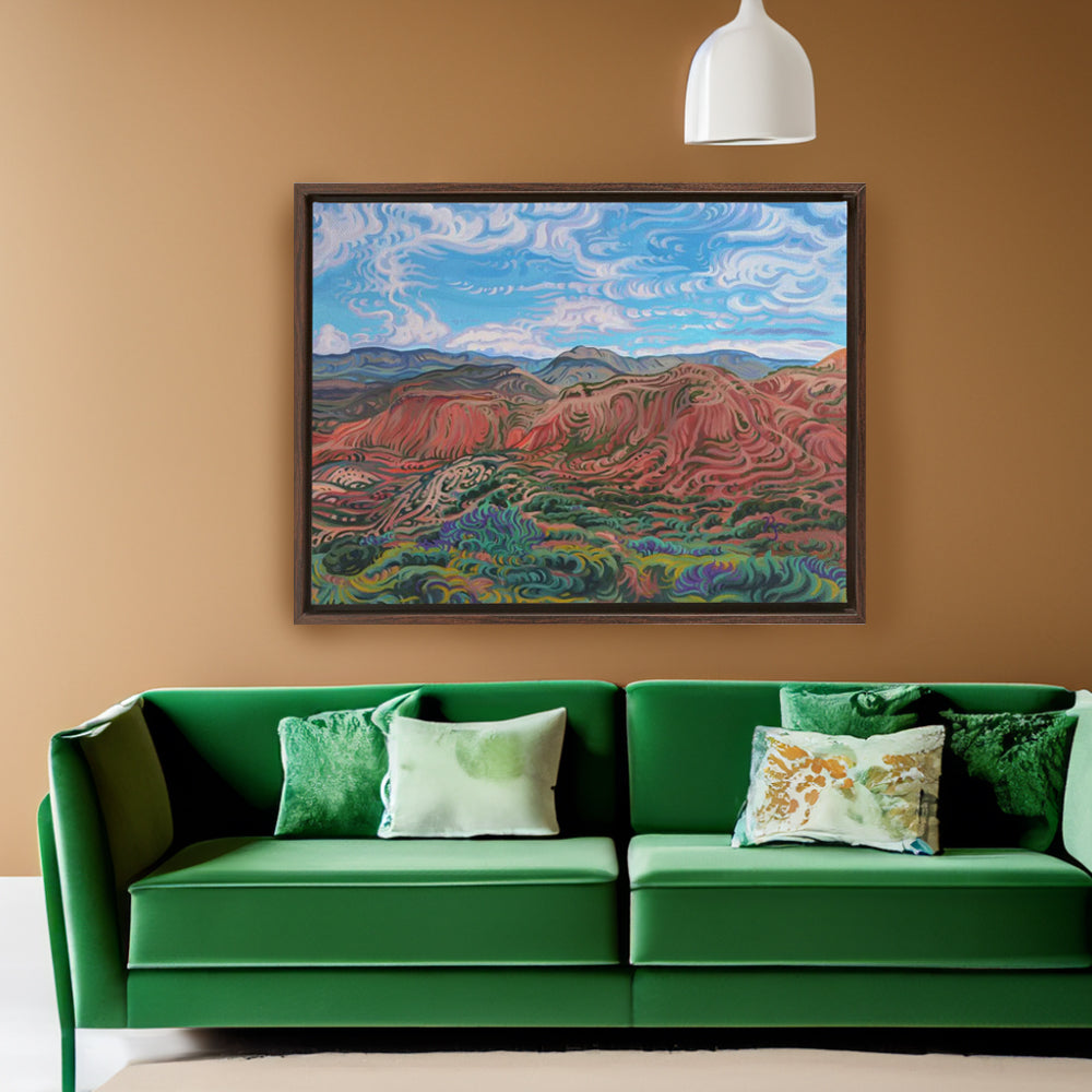 Utah Life- Framed Canvas Print