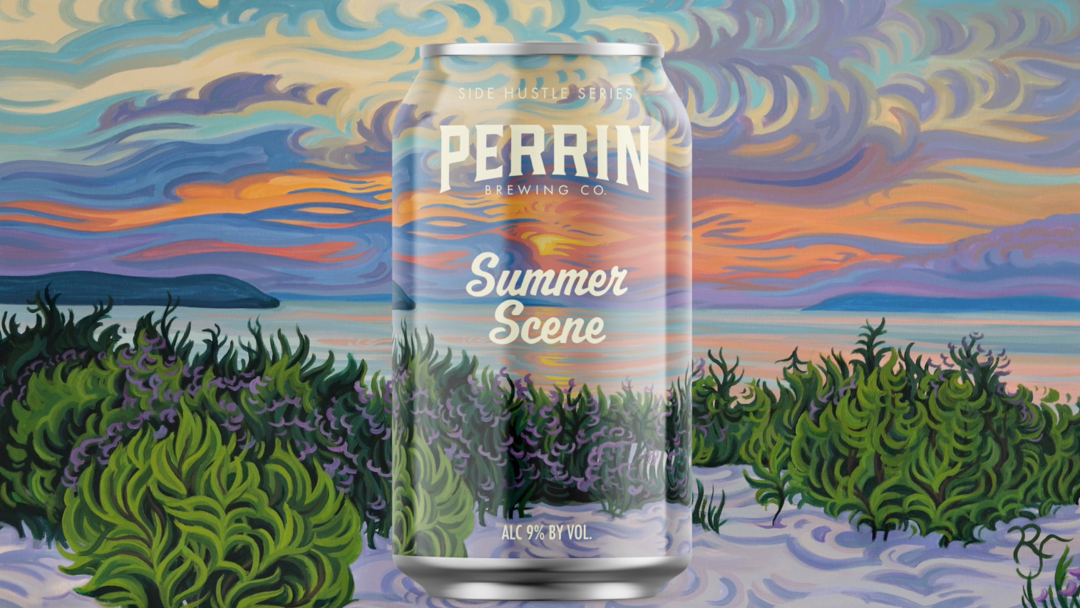 Summer Scene - Perrin Brewing Collaboration Painting