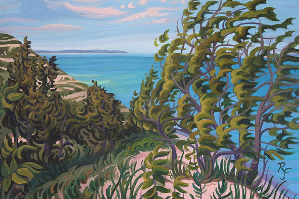 The Serene Beauty Of Sleeping Bear Dunes Art