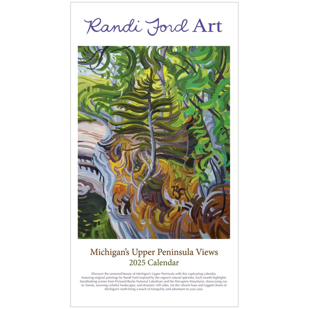 Michigan's Upper Peninsual 2025 Wall Calendar