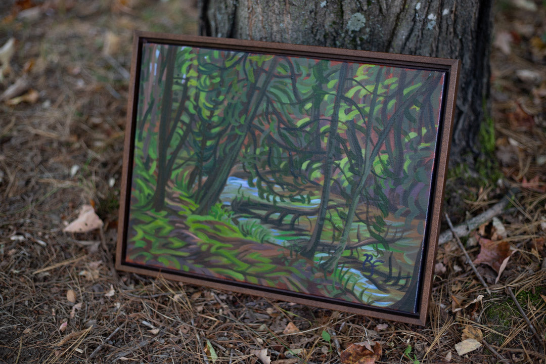 River Painting, Crystal River, 12"x16"