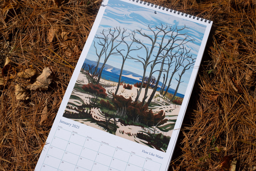 Sleeping Bear Dunes 2025 Wall Calendar