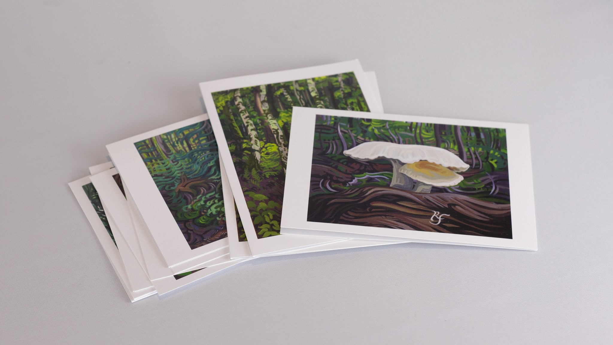 Note Card Set - Forest Scenes