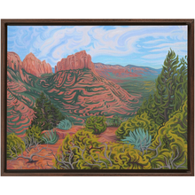 Load image into Gallery viewer, Sedona Energy - Sedona Arizona - Framed Canvas Print