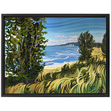 Load image into Gallery viewer, Conservation at It&#39;s Best -Oval Beach -Framed Canvas Print
