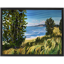 Load image into Gallery viewer, Conservation at It&#39;s Best -Oval Beach -Framed Canvas Print